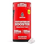 Six Star Nutrition Testosterone Booster for Men with Rhodiola Extract and Boron Citrate - Male Gym Workout Supplements for Muscle Growth, Stamina & Energy - 60 Pills