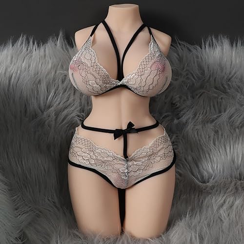18LB Sex Doll for Men Male Masturbation Torso Sex Dolls Life Size Female Realistic TPE Love Doll Lifelike with Big Boobs Butt Adult Sex Toy with Vaginal Anal Pocket Pussies