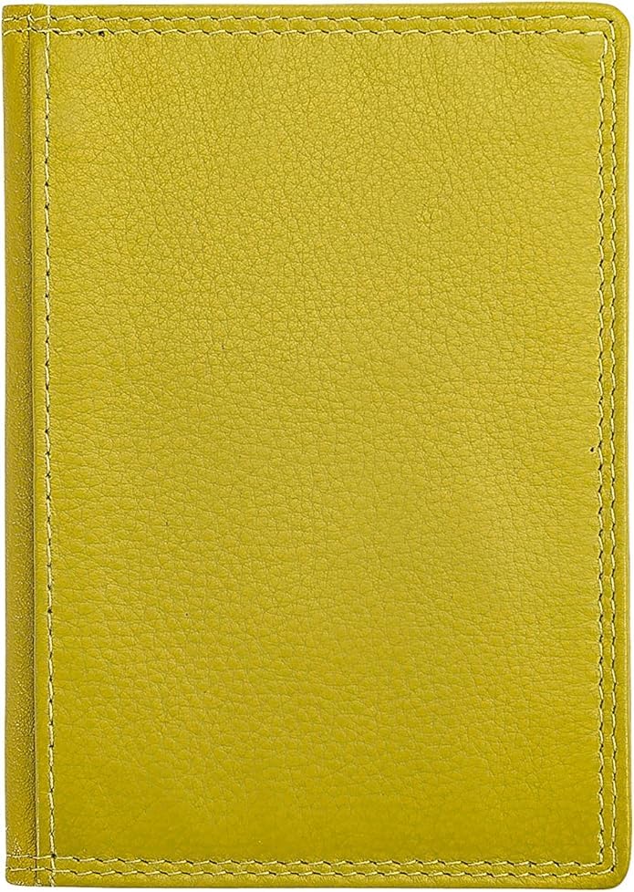 Cuir de prestige pour cet étui pour cartes d'identité et de crédit de style minimaliste