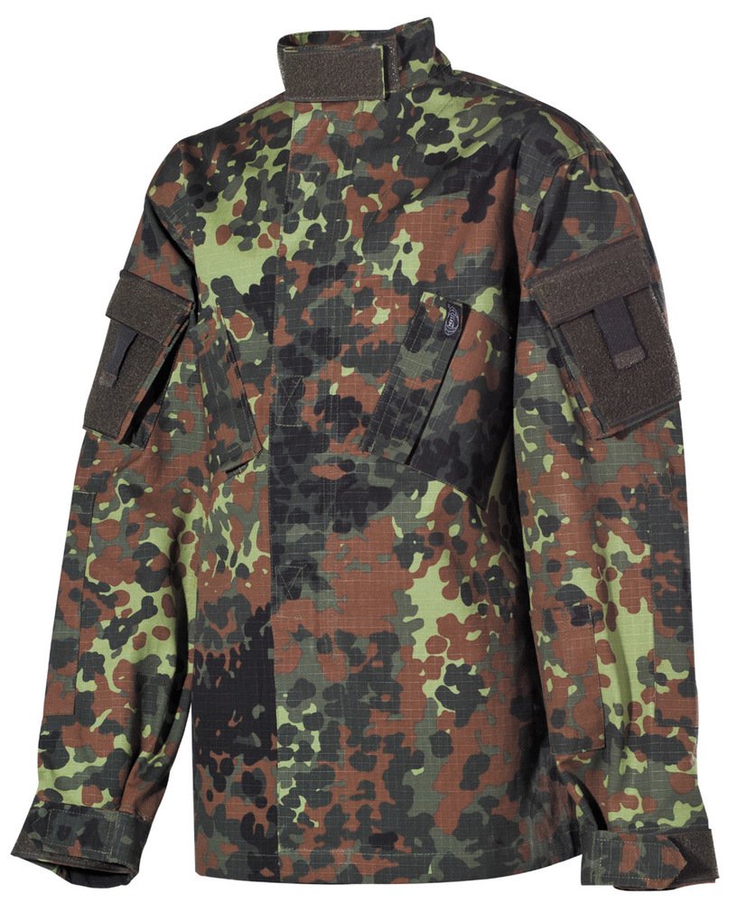 MFH Træningsdragt-17213v dres treningowy dla chłopców Flecktarn, 176 EU
