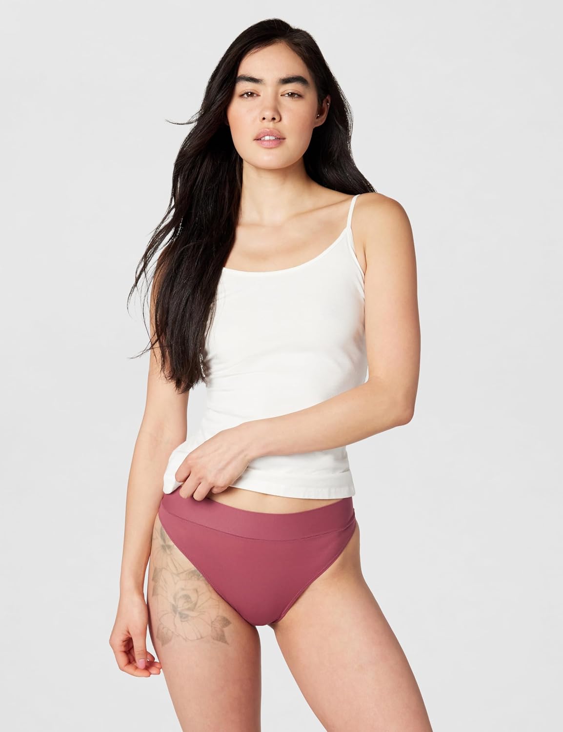 b.tempt'd Women's Nearly Nothing Hi Waist Thong Panty - Image 2