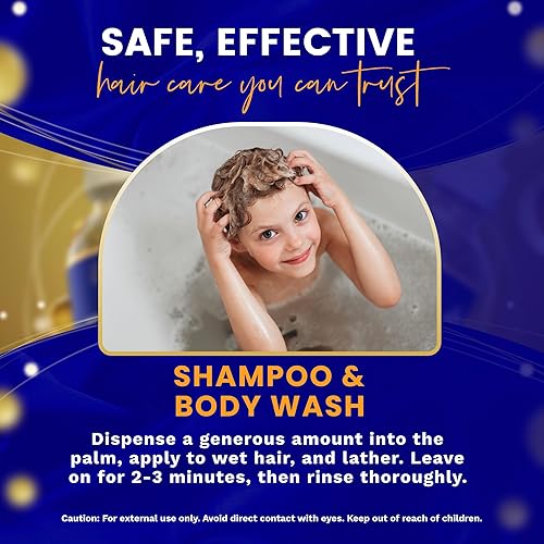 Miniatura 5 de Baby Hair - Champú y gel de baño para niños de fresa mineral, champú sin lágrimas sin sulfato para niños y gel de baño, champú para niños con aceite