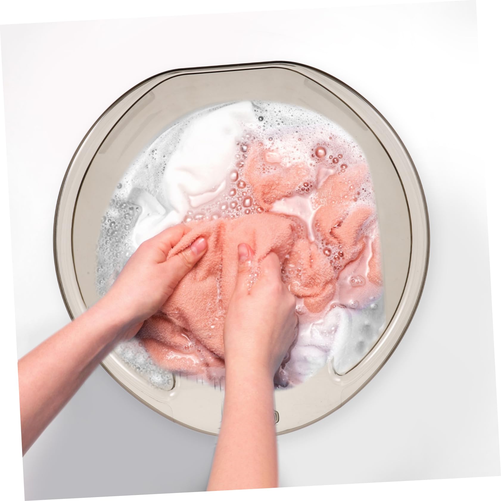 Mikikit Lavatoio con Lavabo Asse per Lavare Vestiti Design Compatto Dormitori Grigio