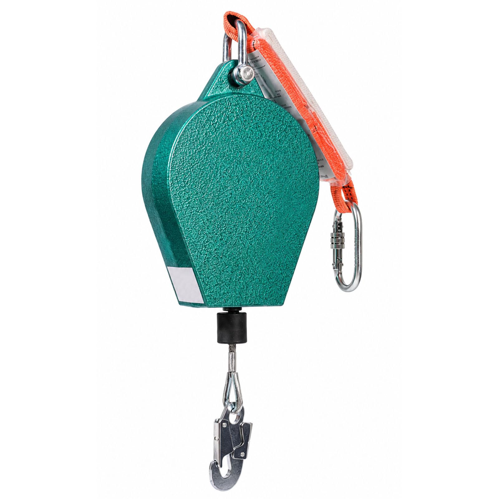 Dispositivo Anticaduta Retrattile 220lb con Cavo Acciaio 5mm Doppio Blocco