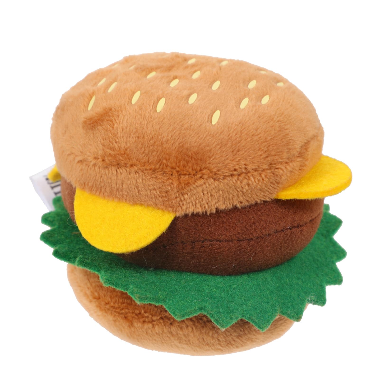 Toyvian Jouet Sonore pour Chien en Peluche, Imitation Alimentaire, Couinement, pour Chiot, Jeu et Mastication, 2 Usages, 100% Amusant