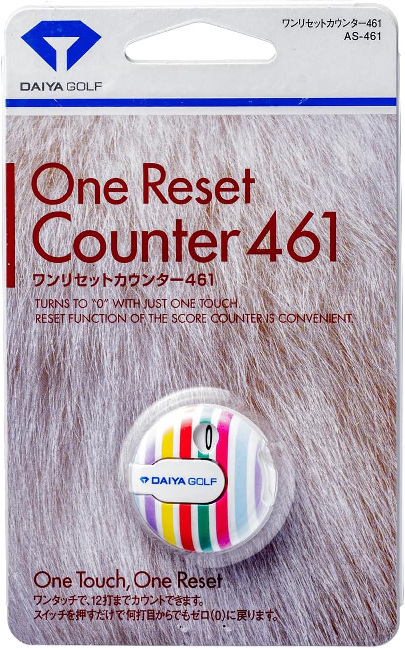 Daiya Golf AS-434 AS-461 ASL5401 Sanrio Hello Kitty My Melo Chrome Cinnamon Kikirara Pom Pom Pom Plin One Reset Counter