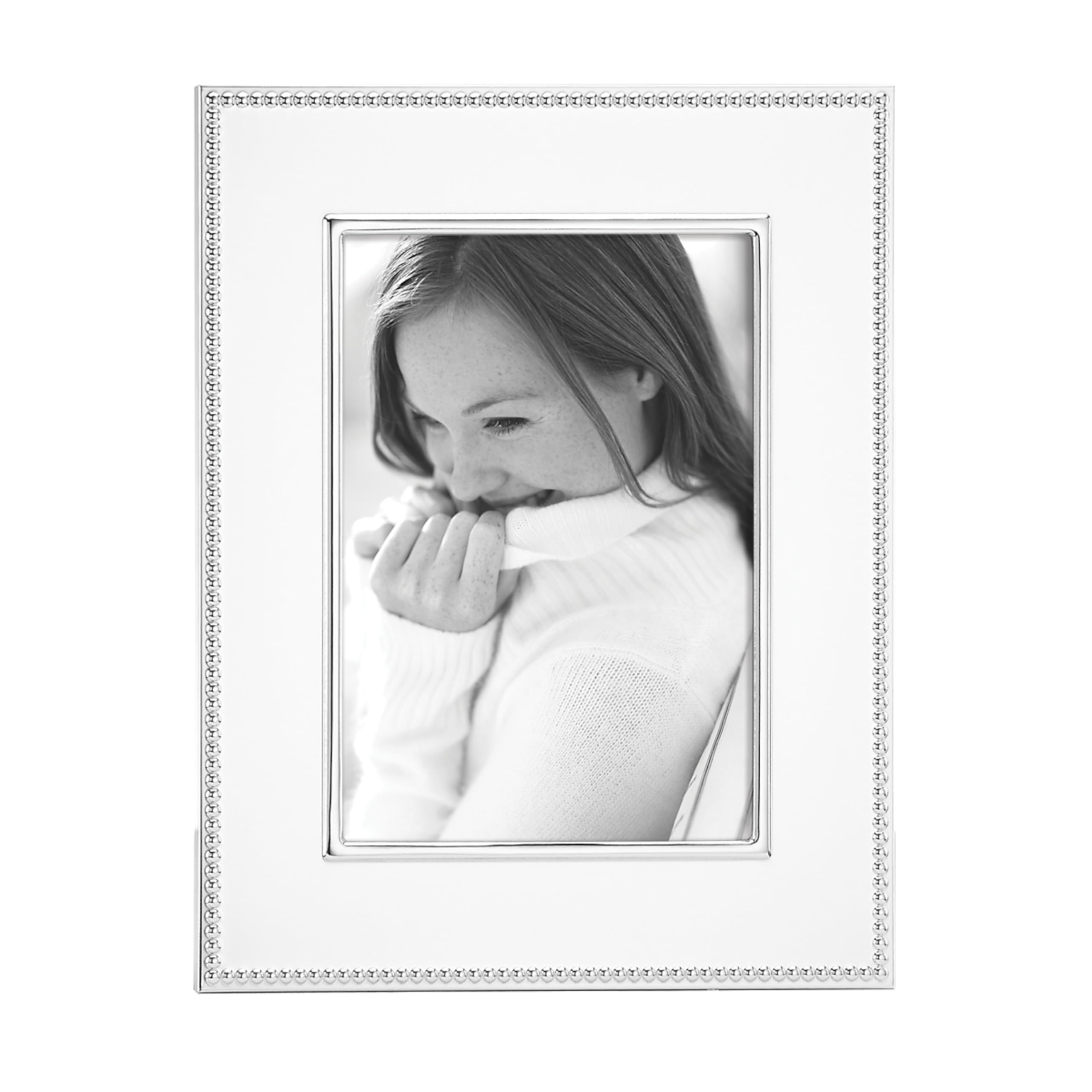 Reed & Barton Lyndon Silverplate 5" X 7" Photo Frame, Silver, Metallic, 1.6 LB