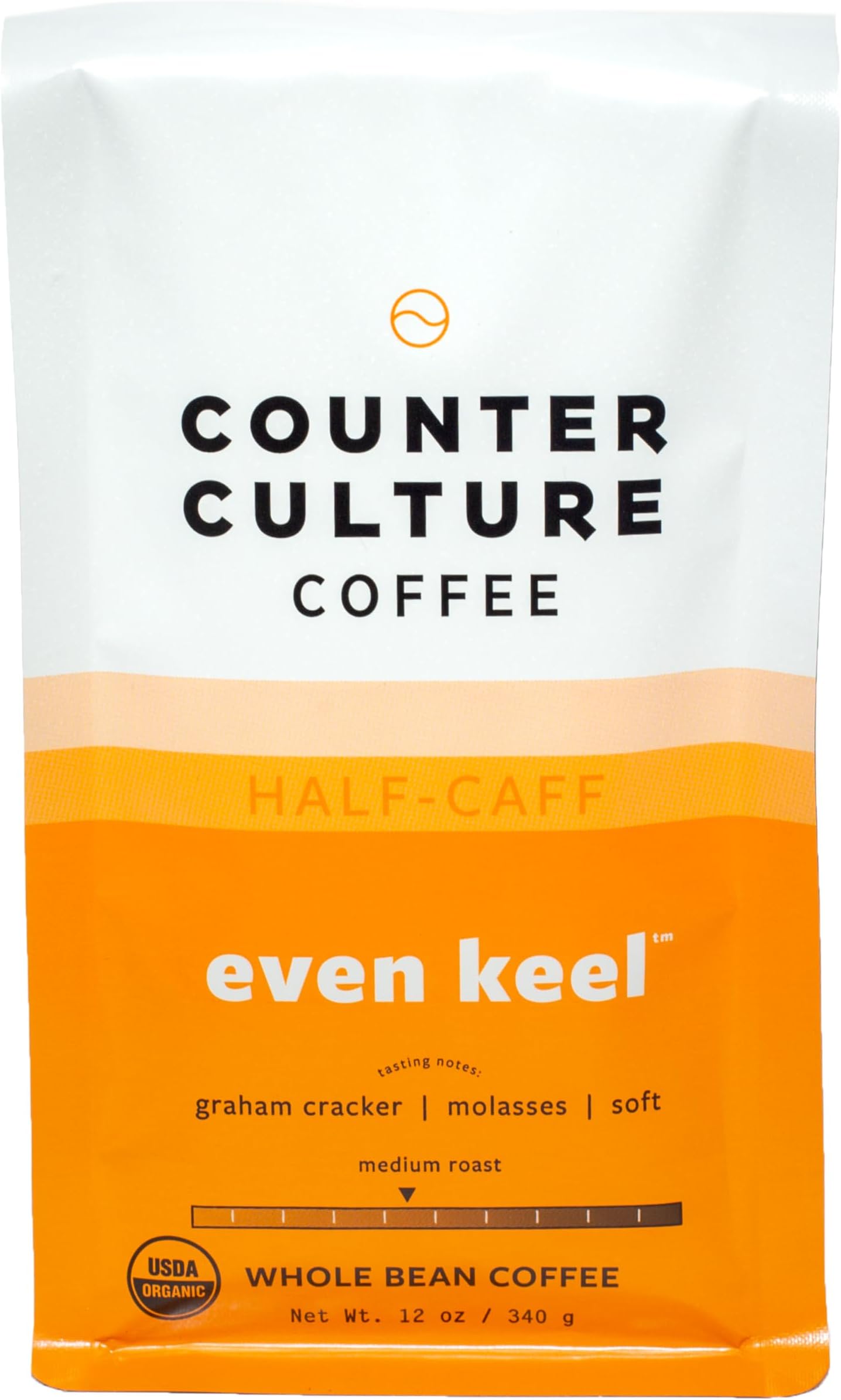 Fresh Roasted Certified Organic Whole Bean Coffee (Kosher) (Even Keel Double Pack)