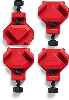 Quick Corner Clamps - Home Improvement Hand Tools - Adjustable Clamps for Woodworking & More - 4 Pack