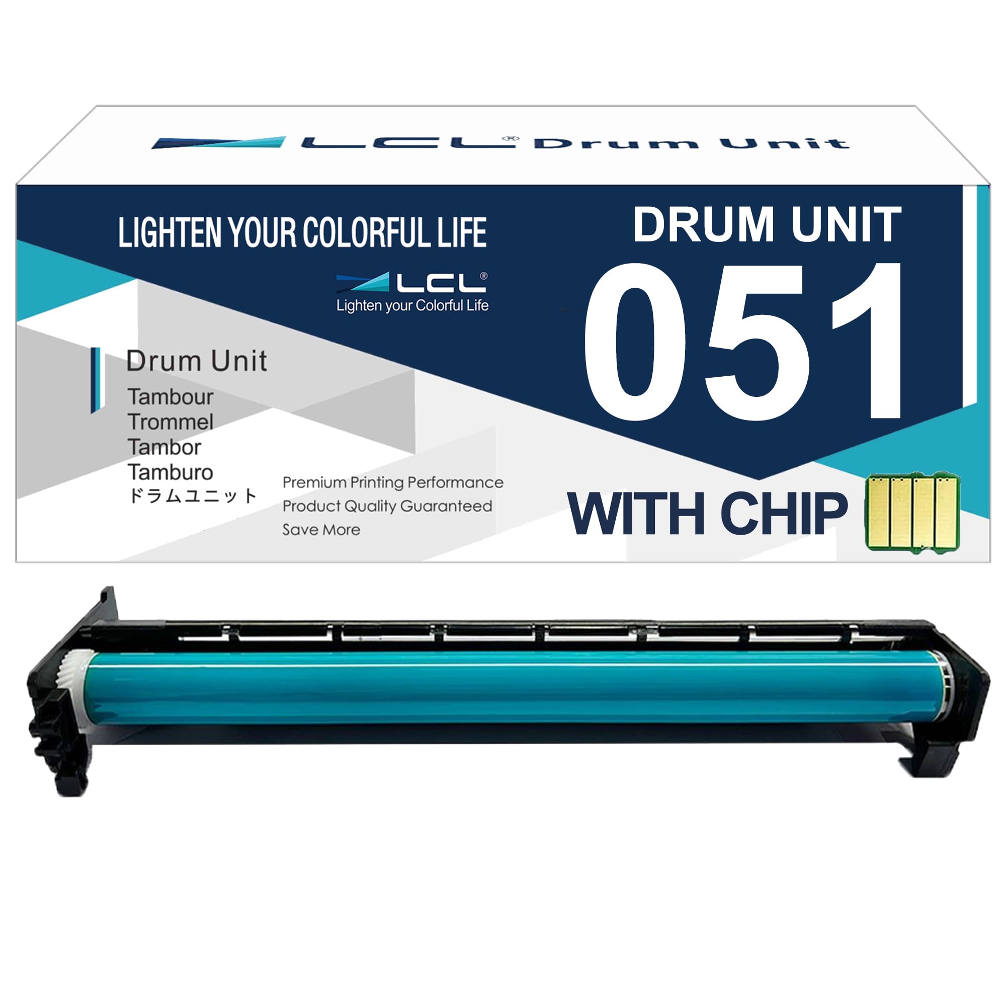 Amazon.com: LCL Compatible 051 Drum Unit Replacement for Canon 051