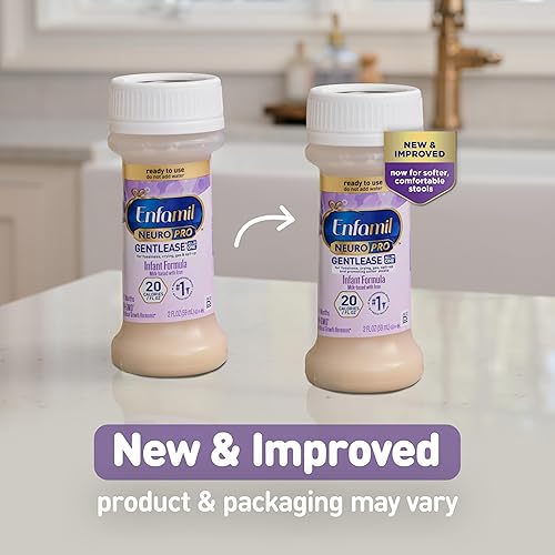 Miniatura 2 de Enfamil Neuropro Gentlease - Fórmula para bebés, lista para alimentar Botella Nursette, alivia los gases y el llanto, vitaminas y minerales