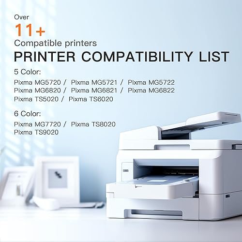 Miniatura 2 de PGI-270XL 270XL 270 XL PGBK Compatible con Canon 270XL 270 XL PGI-270 Pigment Black Cartuchos de tinta para usar con Pixma TS9020 TS6020 TS5020