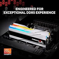 Vista 2 de G.SKILL Trident Z5 Neo RGB Series DDR5 RAM (AMD Expo) 64GB (2x32GB) 6000MT/s CL28-36-36-96 1.40V Memoria para computadora de escritorio U-DIMM