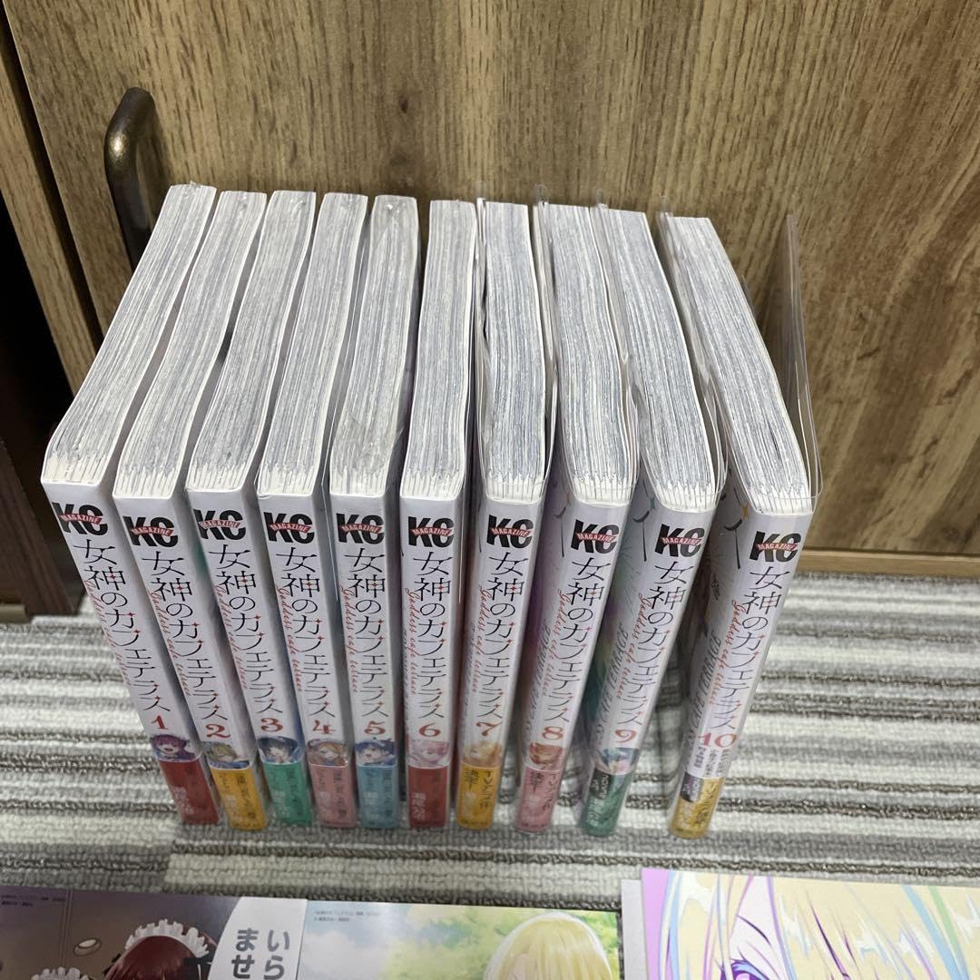 Amazon.co.jp: 女神のカフェテラス 全巻初版 1～10巻 全巻セット