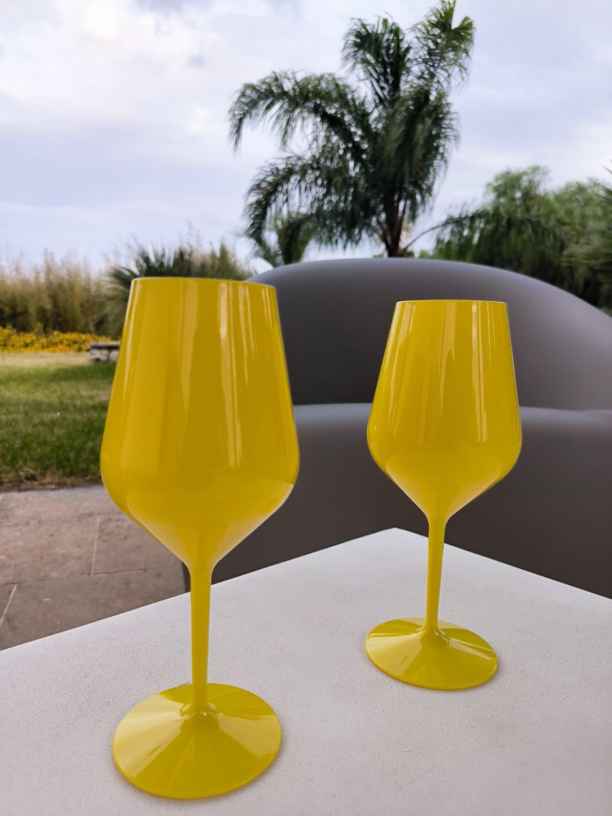 calici da vino infrangibili, confezione da 6 pezzi. Bicchieri da vino resistenti, adatto per qualsiasi locale e perfetti per piscine