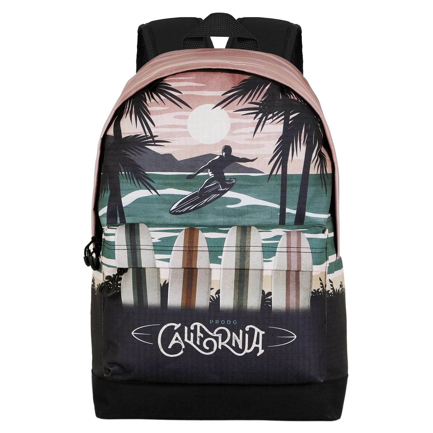 Pro-DG California-Mochila HS Plus, Multicolor, 30 x 44 cm, Capacidad 23 L