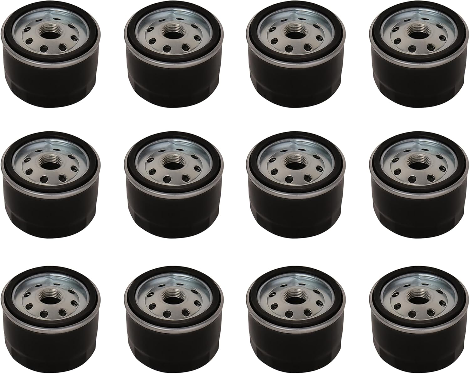 492932S Oil Filter for Briggs and Stratton 492932 695396 696854 John Deere GY20577 AM125424 LG492932S Kawasaki 49065-0721 49065-7007 (12 Pack)