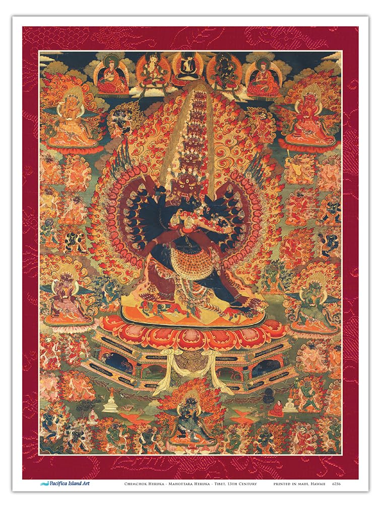 Amazon｜Chemchok Heruka - Mahottara Heruka - Tantric 仏教 神