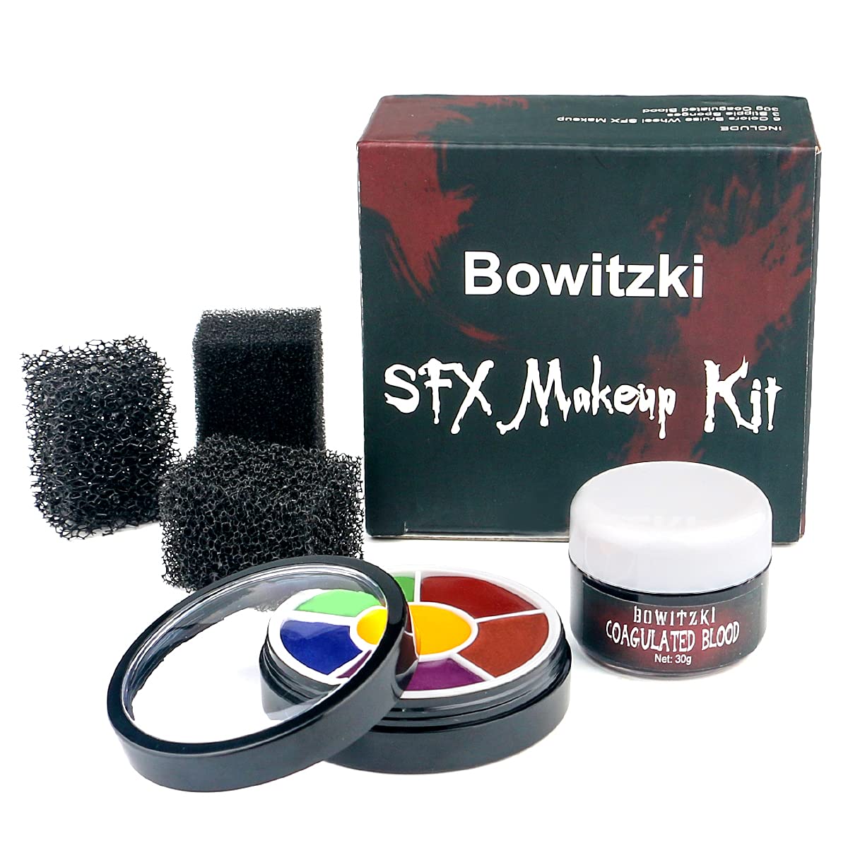 Buy Bowitzki SFX Bruise Makeup Kit with Theatrical Stage Blood,6 Color