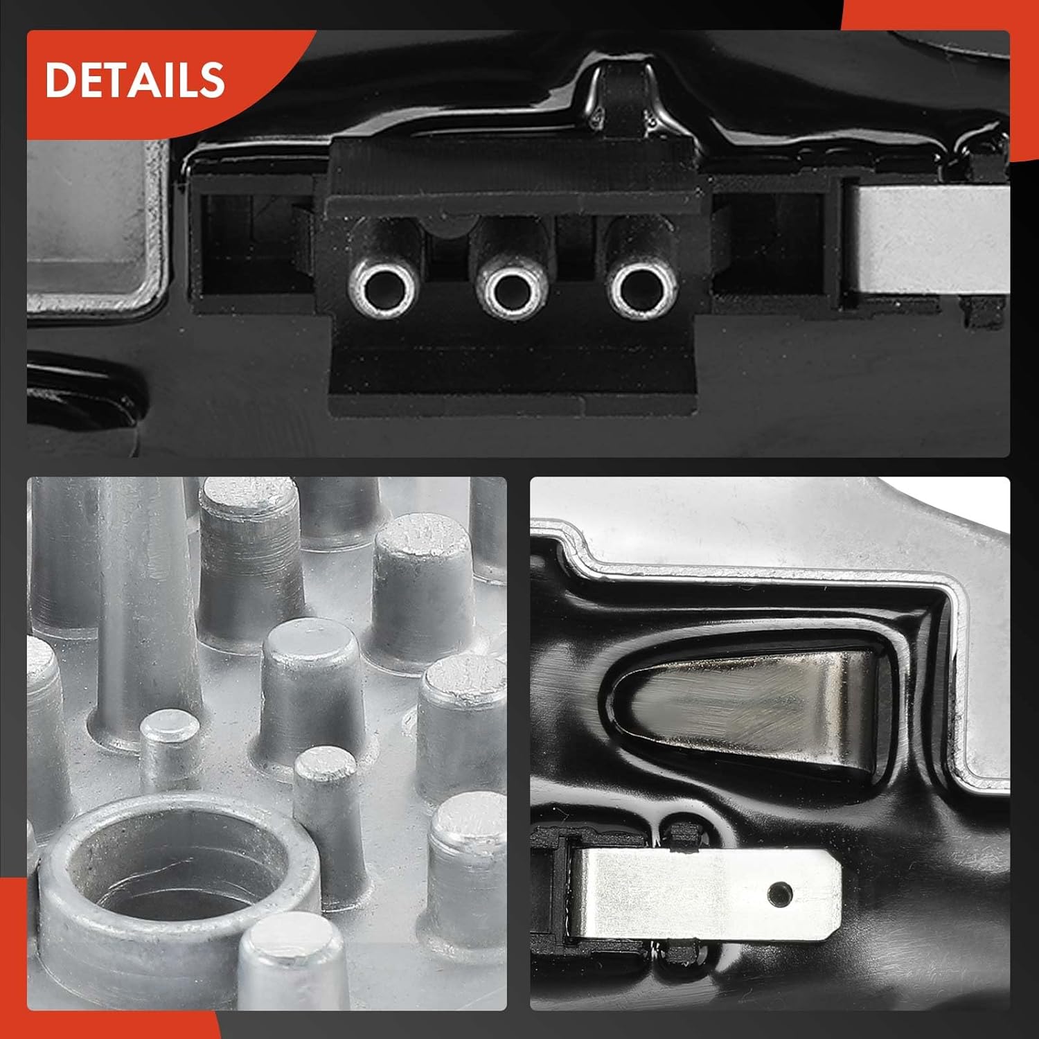 A-Premium Front HVAC Blower Motor Resistor Compatible with Mercedes-Benz E320, CLK320, E430, E55 AMG, E300, E420, CLK55 AMG, R320, E280, E500