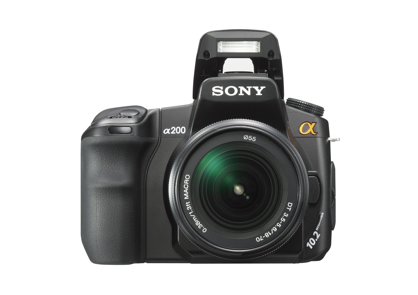Sony DSLR-A200K SLR-Digitalkamera 10 Megapixel BIONZ Bildprozessor 18-70 mm Objektiv