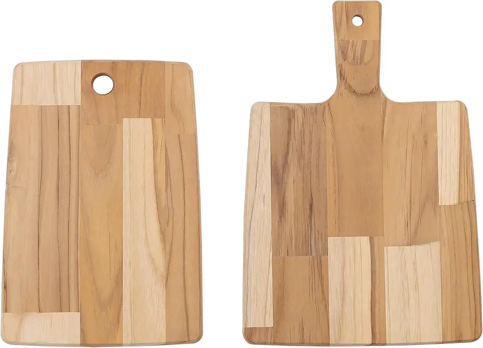 Kit de tábuas para Cozinha Tramontina em madeira Teca FSC com Acabamento lixado