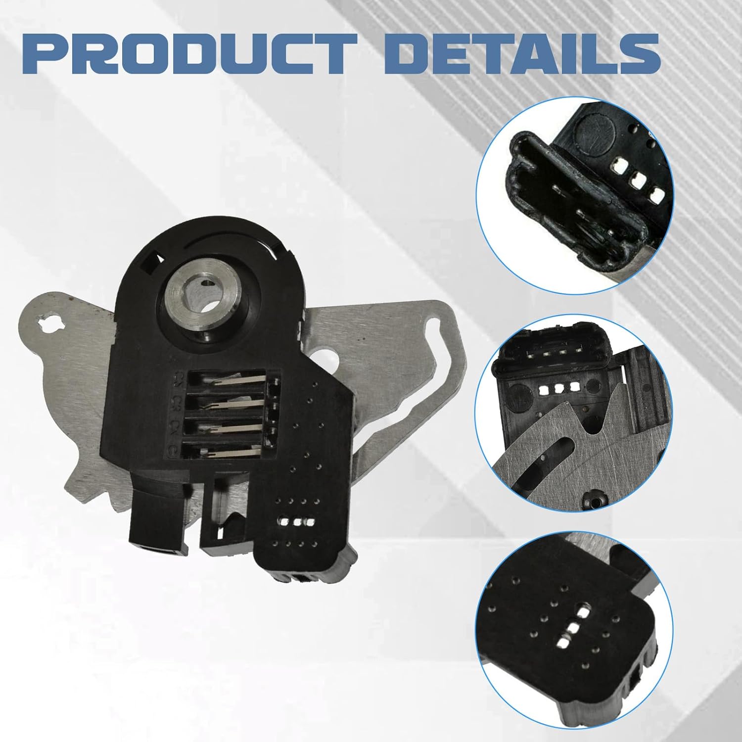 Transmission Neutral Safety Switch Digital 62TE Transmission Range Sensor Fits for 2007-2017 Grand Caravan Journey ProMaster 1500 Avenger Sebring(Refurbished Parts)