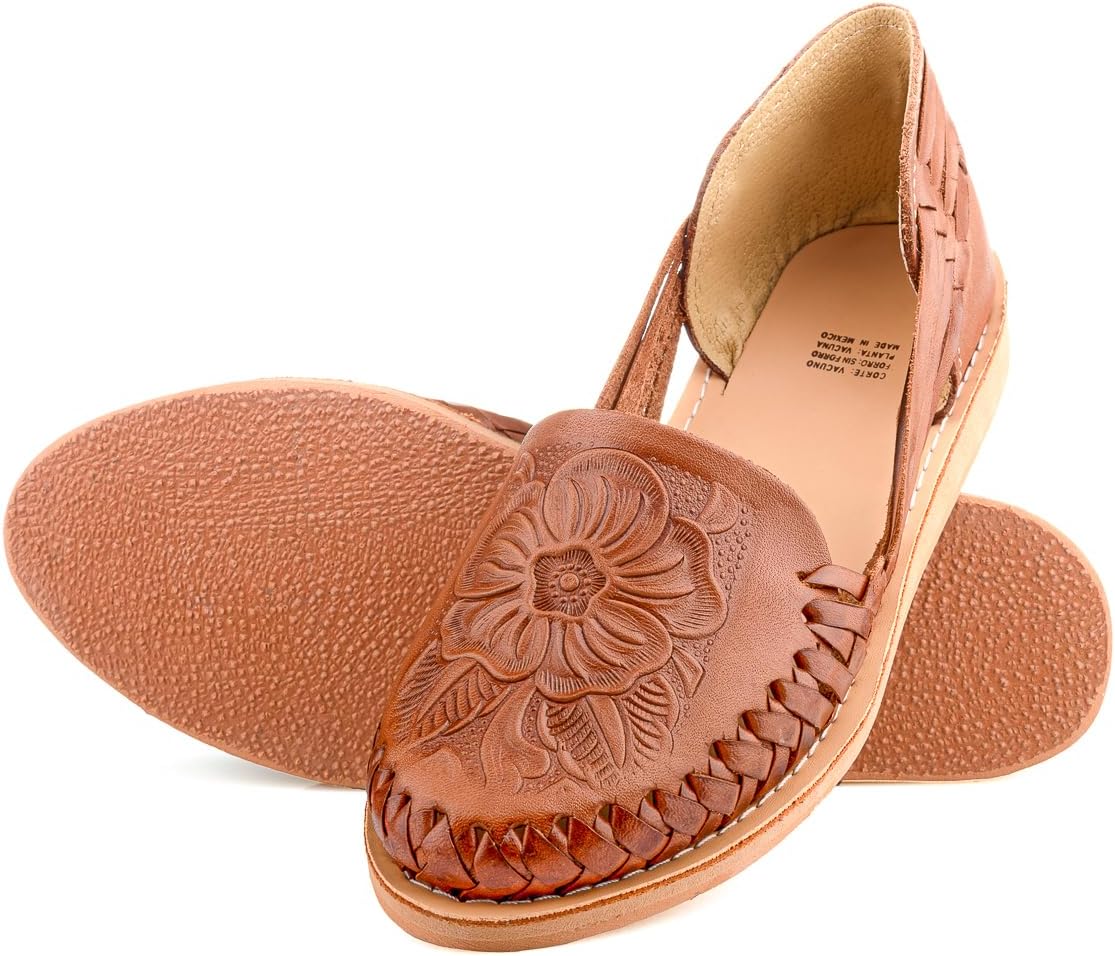 mexican huaraches 962p - Handcrafted Details