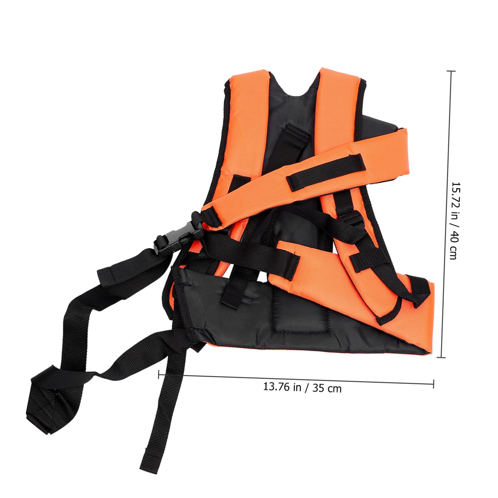 2piezas para Cortacésped Cinturón De Hombro Diseño Ergonómico Acero Inoxidable