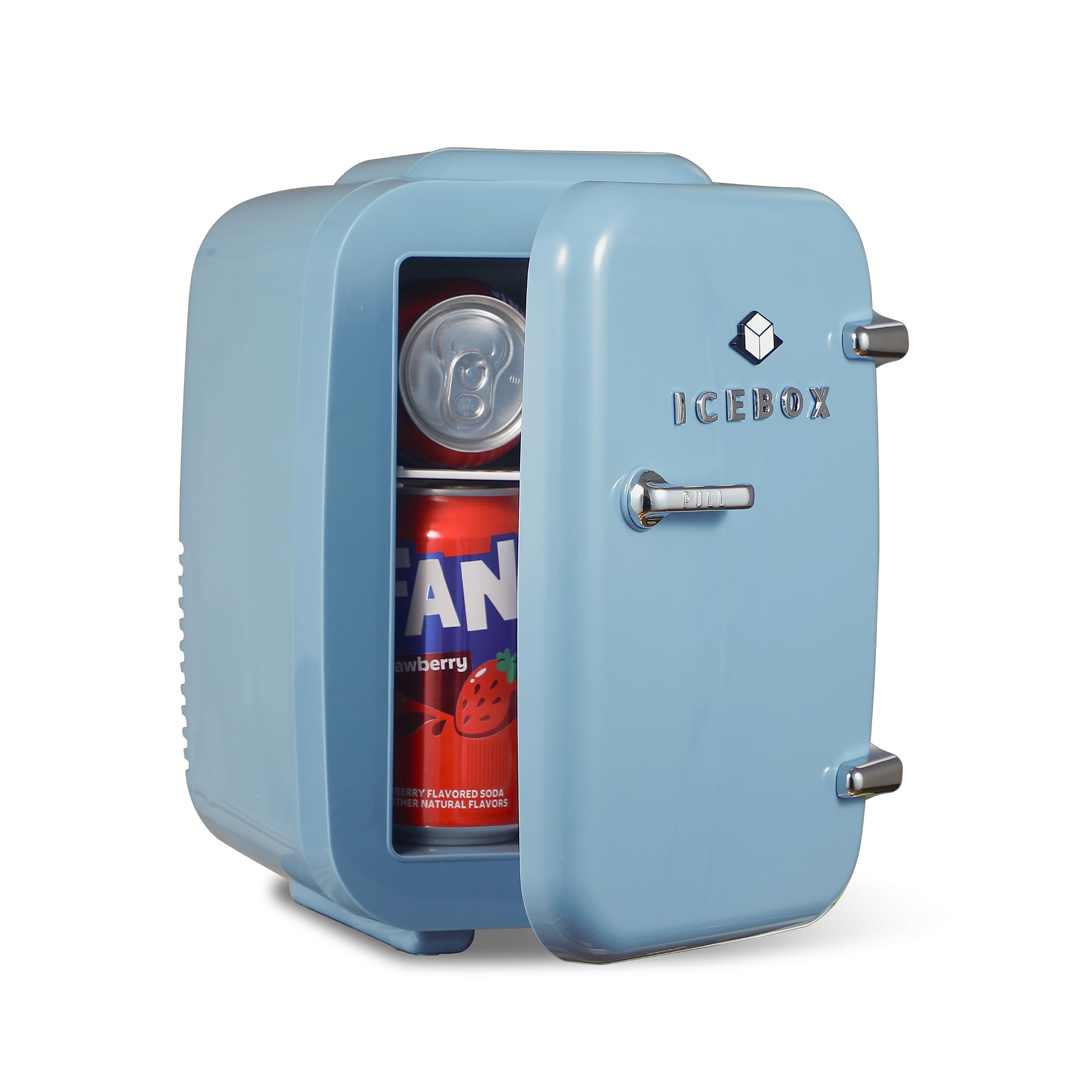 Icebox IBMF4SLT 0.1 cu ft Compact Fridge Blue