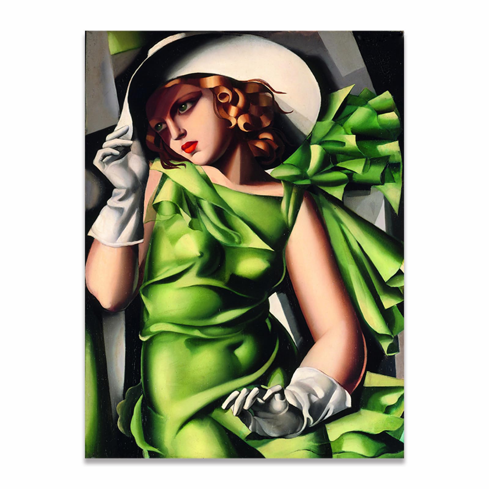 Tamara De Lempicka Posters and Prints Woman Portrait Wall Art