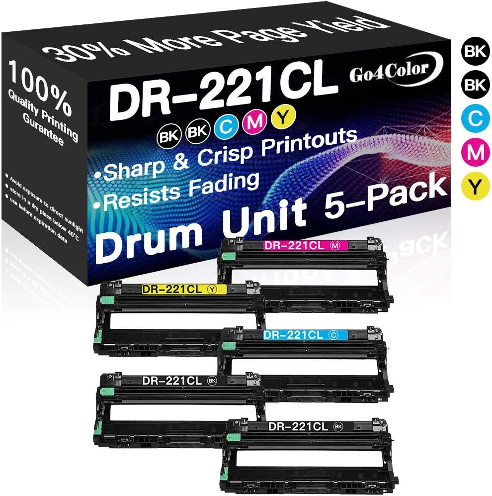 Go4Color Compatible Drum Unit Replacement for Brother DR221