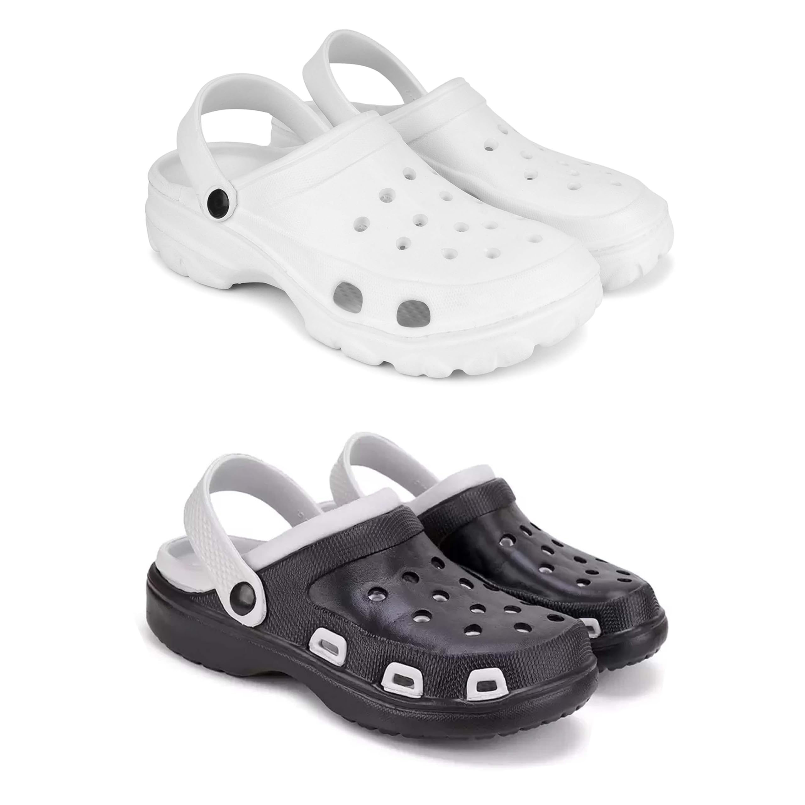 Men's Sandals Clogs| Lightweight Wear| Stylish & Easy to Wear for Men's GR-SAN-(2-Combo)-3122-3018-image-18