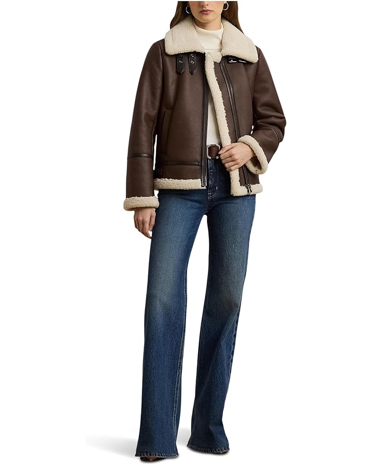 Lauren Ralph Lauren Faux Leather Single Breasted Jacket - #3 of 3