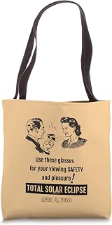 Total Solar Eclipse 2024 : 23 : Viewing Safety and Pleasure Tote Bag