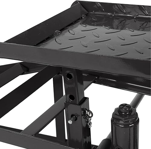 Miniatura 6 de 1 paquete de rampas de servicio para automóviles y camiones, 5T, 10,000 libras, gato hidráulico para automóvil, camión, rampa de servicio de