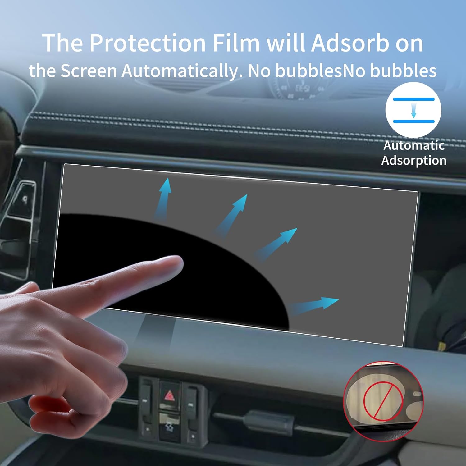 HD Anti-Glare for 2024 2025 2026 Porsche Macan EV Screen Protector for Macan EV 4/4S/GTS/Turbo 10.9 Inch Navigation tempered film Macan Electric Accessories 9H Clear Anti-Fingerprint