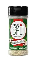 Vista 1 de MySALT Herb Garden - Mezcla de condimentos de hierbas sin sodio con un sabor salado, ingredientes limpios, sin amargor, coctelera de 3 onzas