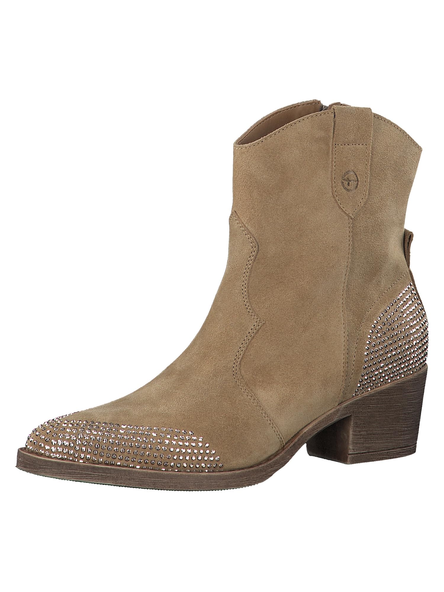 Tamaris Ankle Boots 1-25703-42 Wide, Camel Comb, 3.5 UK