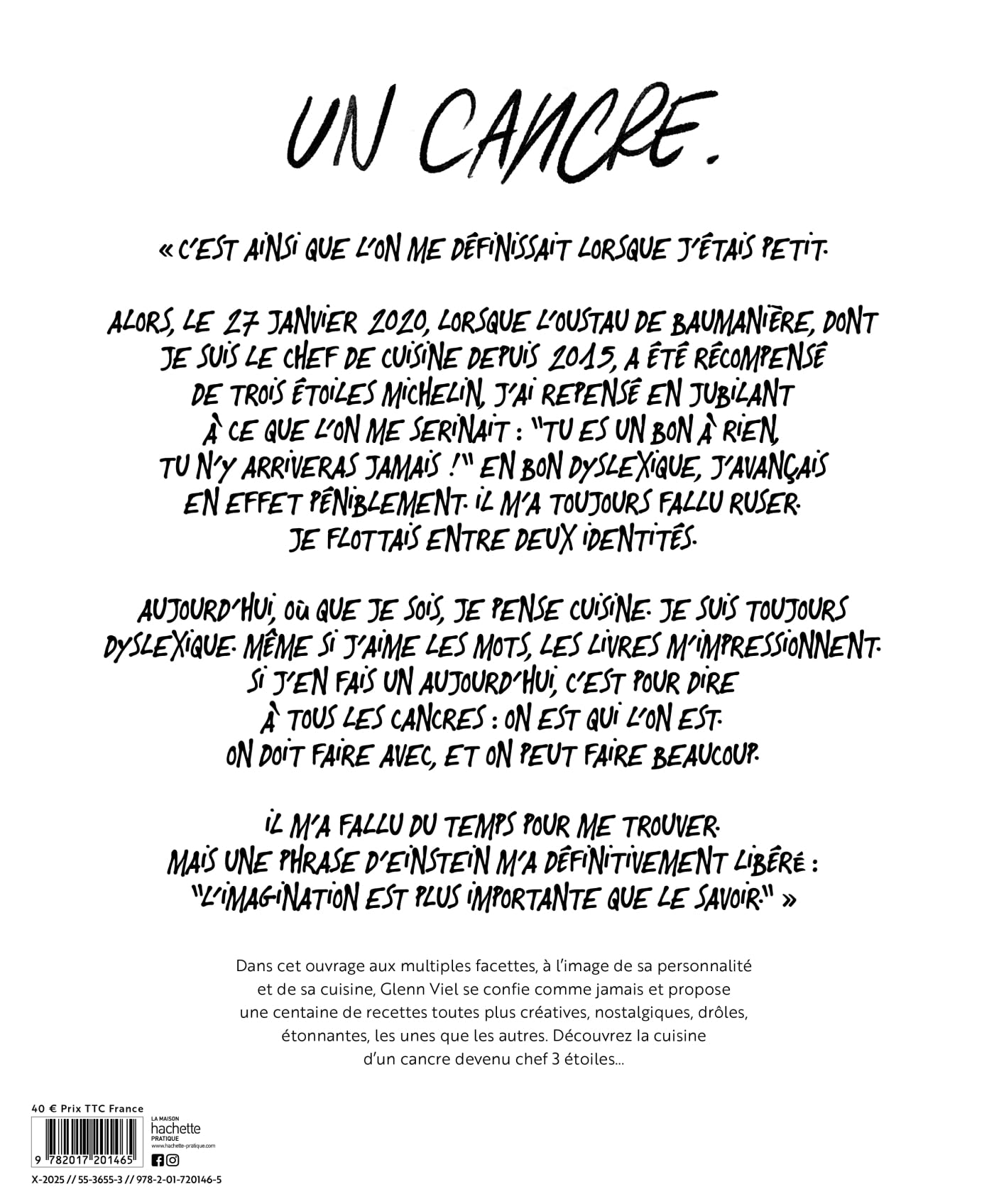 Cuisine d'un cancre