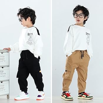 Amazon.com: MINI PANDA Toddler Pants - Boys or Girls, 2-Pieces (2T