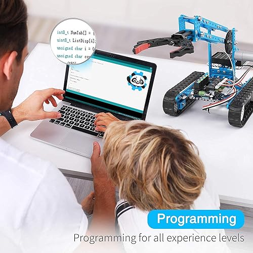 Miniatura 3 de Makeblock mBot Ultimate Robot Kit, robot de codificación 10 en 1 para educación STEM con controlador Bluetooth inalámbrico