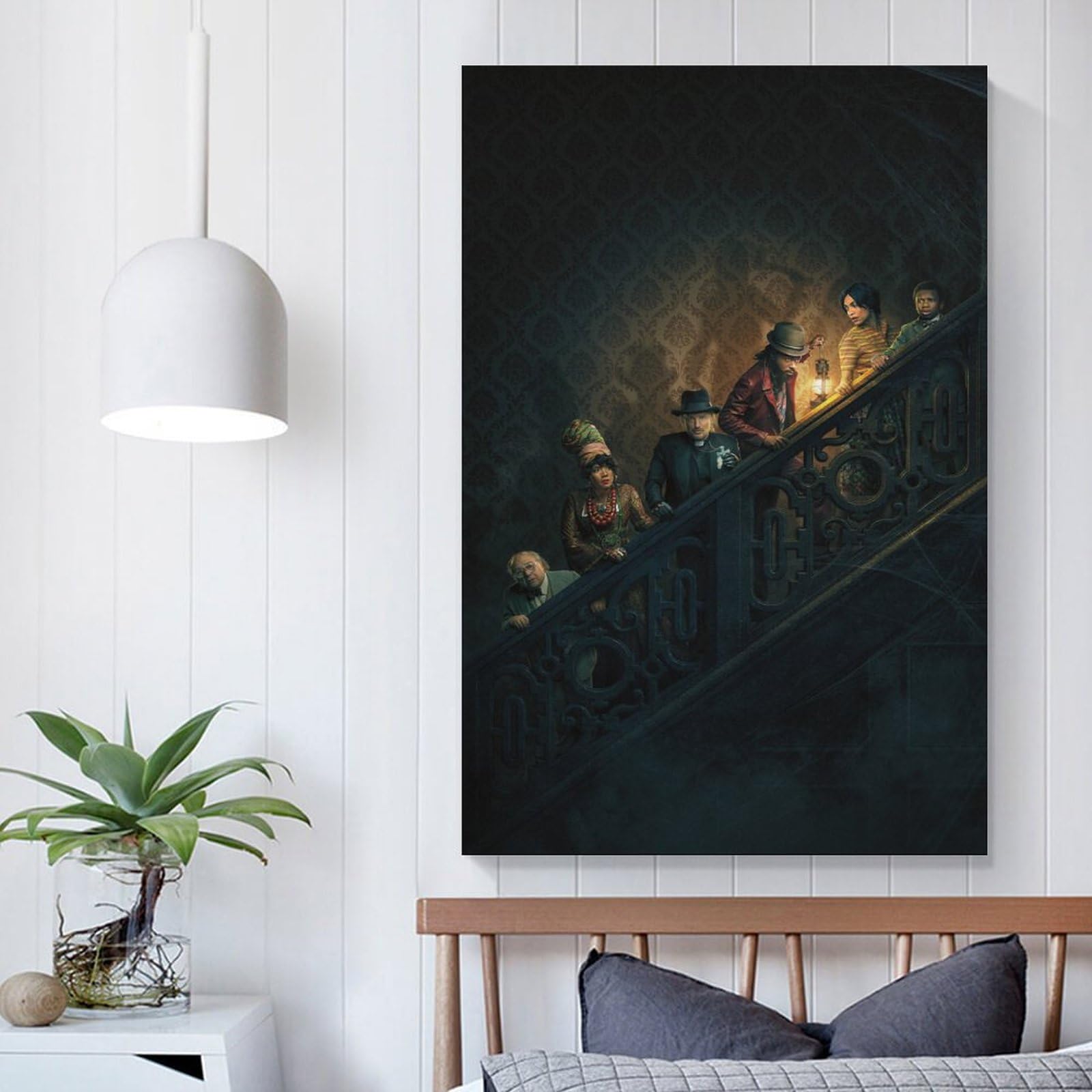 ホーンテッドマンション キャンバスアートポスター 50×70cm インテリア Amazon.co.jp: ホーンテッドマンション 映画ポスター 2 キャンバス