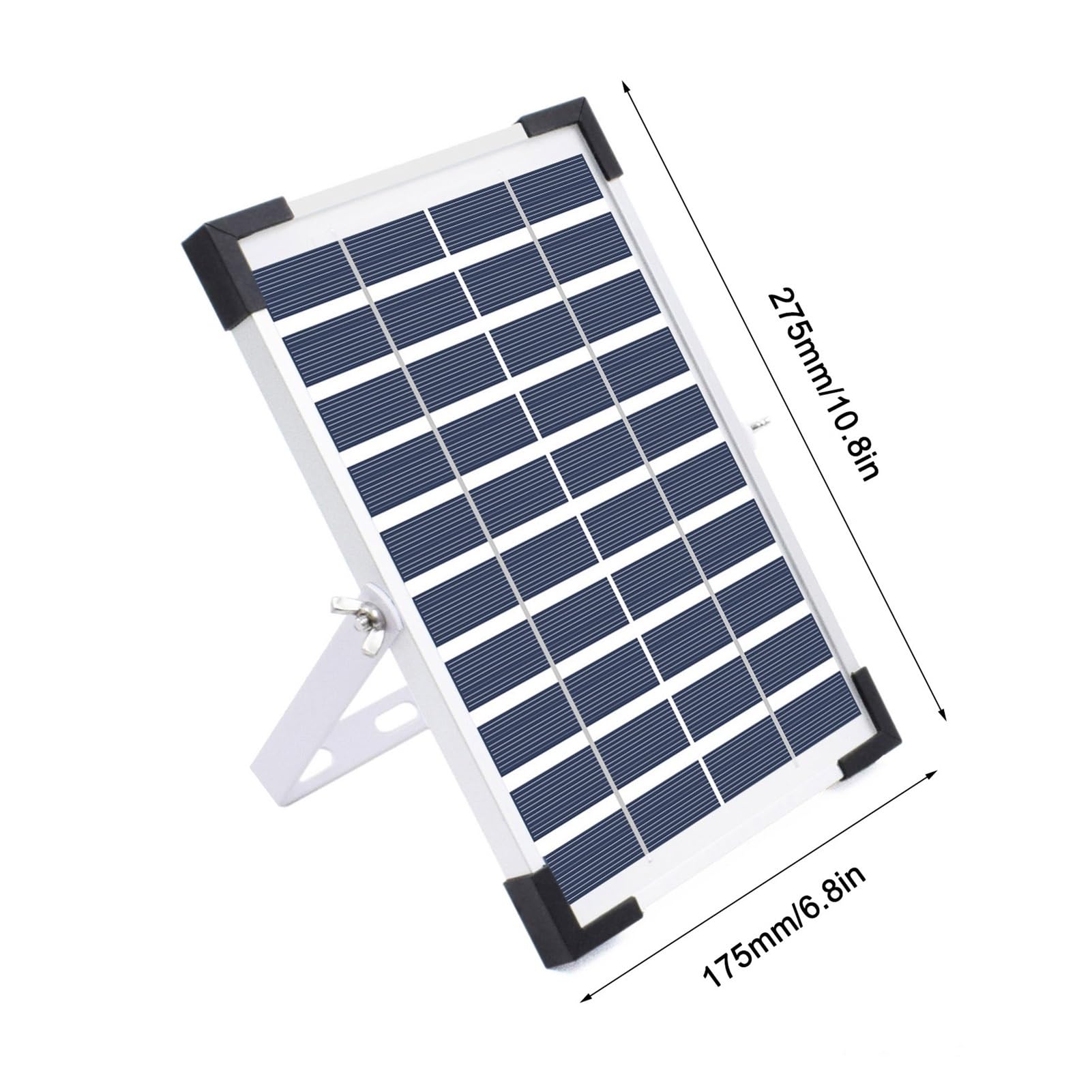 Bomba de Agua Solar, Bomba de Agua con Panel Solar 5W, decoración jardín, Bomba for Exteriores, Fuente Flotante 6 boquillas for Estanque baño pájaros