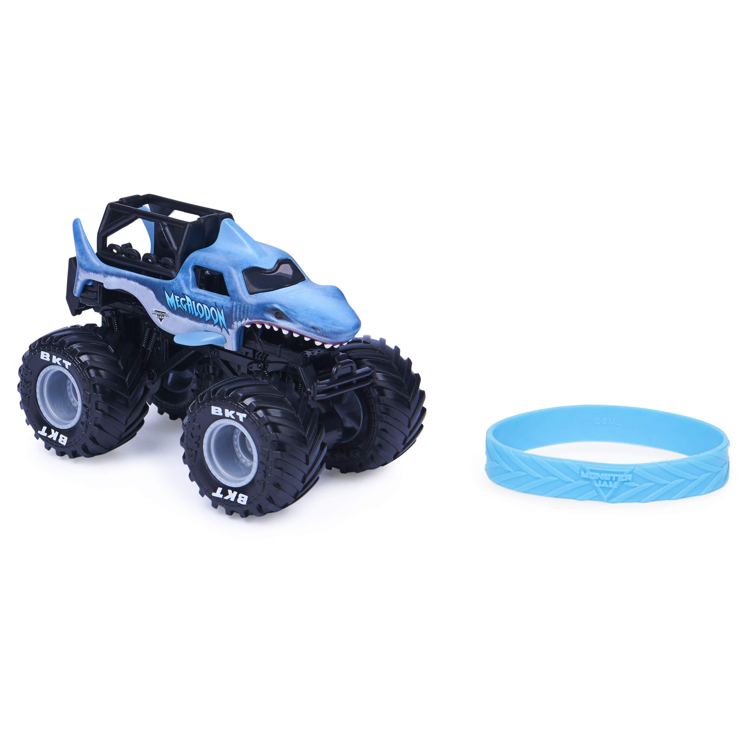 Monster Jam 2020 Spin Master 1:64 Monster Truck pressofuso con polso: Ride Trucks Megalodon