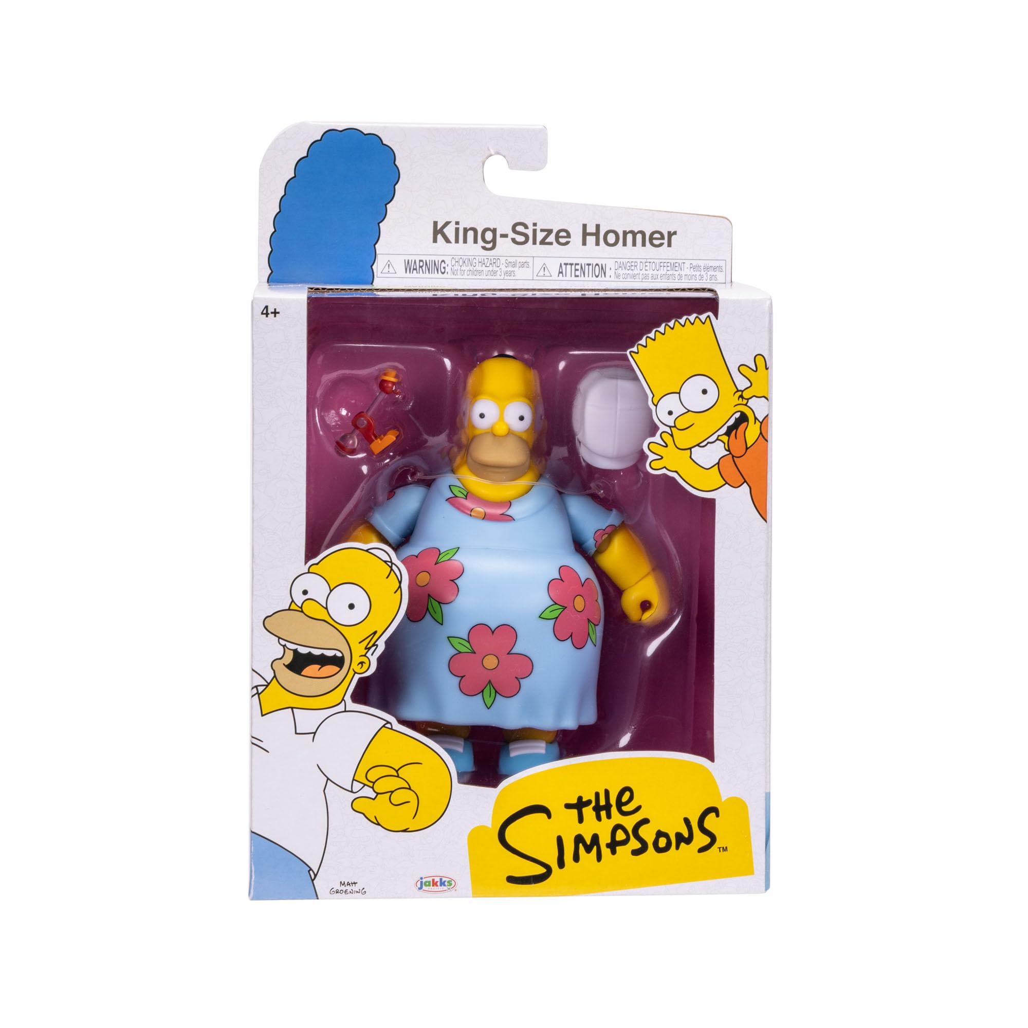 The Simpsons - Action figure di Homer da 12,7 cm