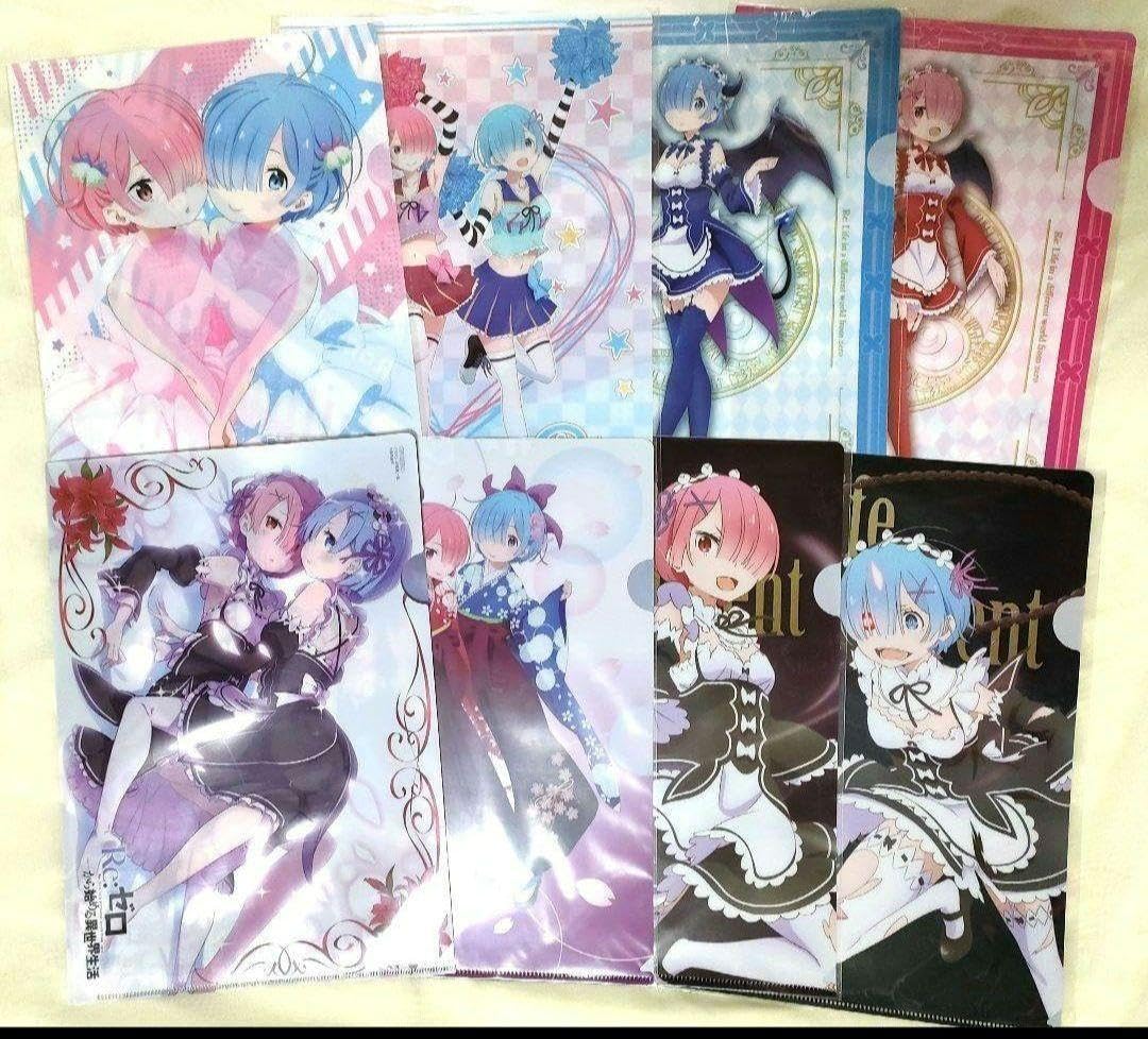 Amazon.co.jp: リゼロ クリアファイルセット レムラム アニメイト