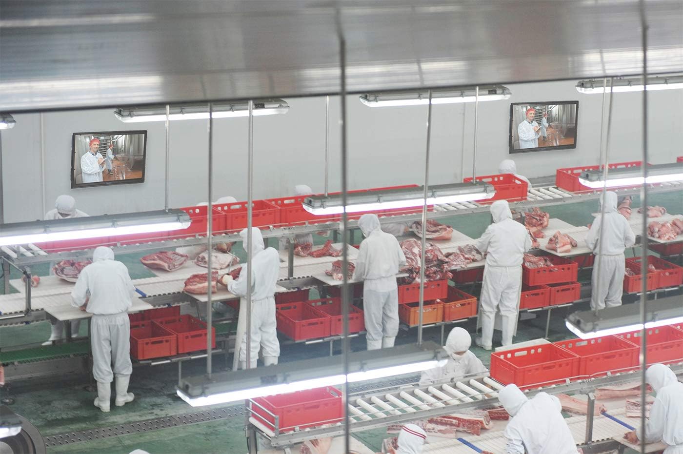 19-32" Anti-Glare Outdoor Horizontal Display Enclosure, (2nd Generation), Fits 30-32" Television, True Weatherproof TV Cover for 19-32" TVs, Fully Sealed, Ventilation, Security System, Shatterproof Front Panel Completely Removable for Access - Made in The USA