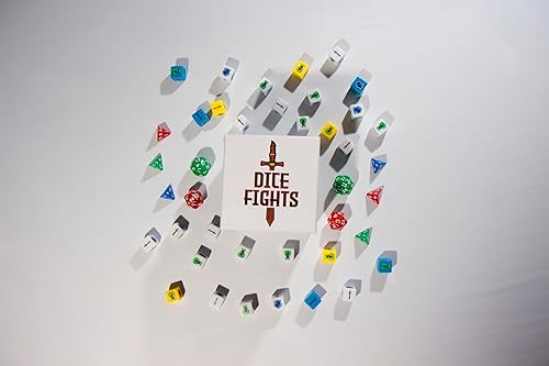 Peleas de dados Roll The Box! Estilo de duelo para 2 jugadores, constructor de motores. Lucha en una batalla de dados! Esta es su propia expansión.