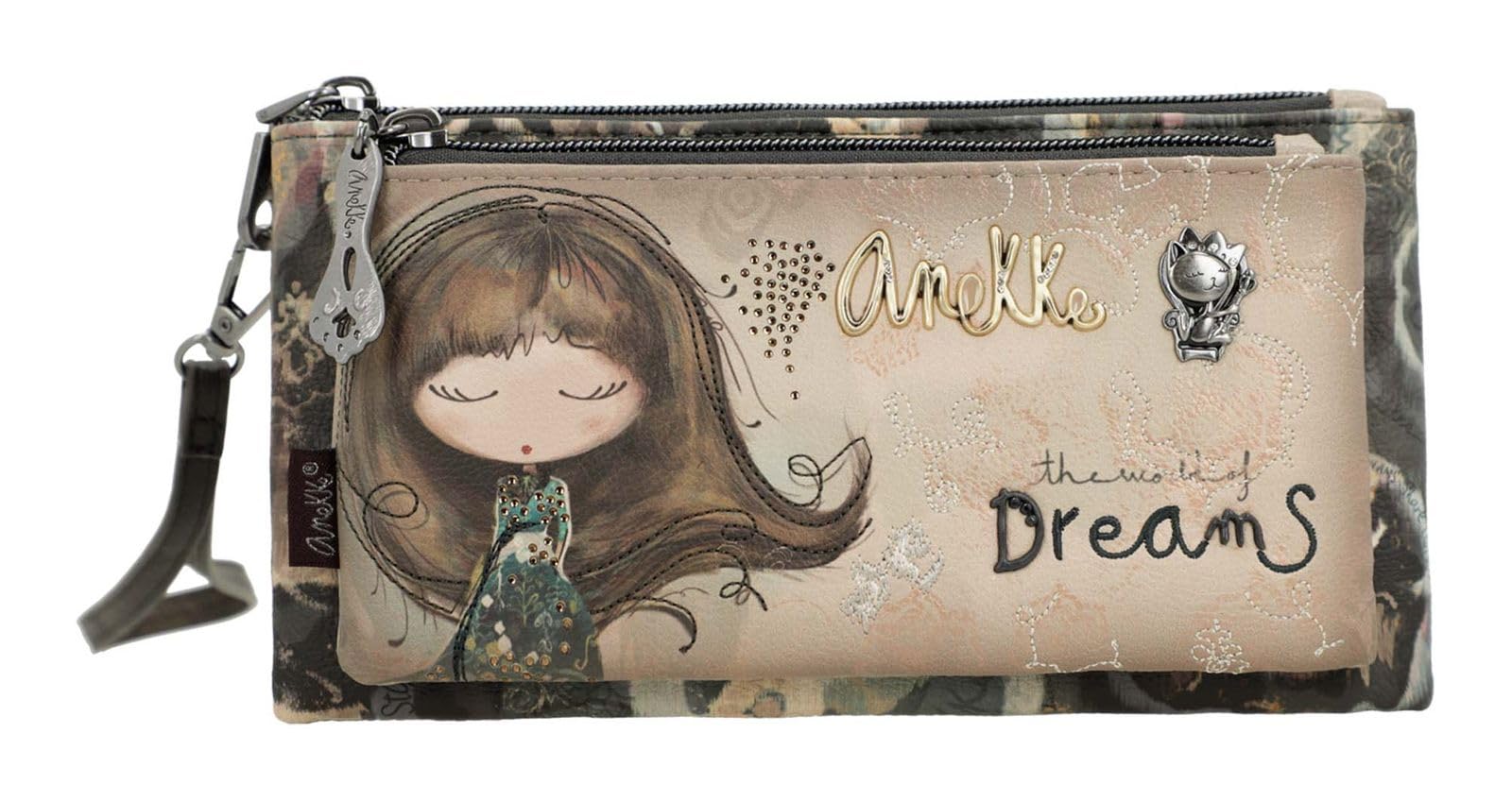 Anekke Handgelenktasche Real Purse Multicolor mehrfarbig